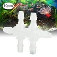 thumbnail image 3 of FLAMEEN Aquarium Joint, 6-Way Pipe Adapter, 10PCS For Water Hose For Silicone Pipe Joint, 3 of 8