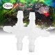 thumbnail image 4 of Adaptador de tubería de vía, 10 piezas Adaptador de tubería de acuario de agua de acuario de 6 vías Junta de tanque de peces Durabilidad probada en el tiempo, 4 of 9