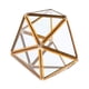 thumbnail image 4 of Caja Irregur De Cristal Geométrica Terrario , Garden Decoración De Boda - cra + Brass, x × 10 × 10cm Baoblaze Planta de terrario, 4 of 8