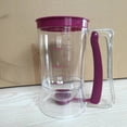 thumbnail image 6 of CEORPER Easy to Wash Batter Dispenser With Clear Measurement Marking Cream Speratator, 6 of 8