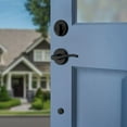 thumbnail image 3 of Kwikset 966SELLH-514.UNIV Sedona Left Handed Lever Single Cylinder Interior Pack - Black, 3 of 7