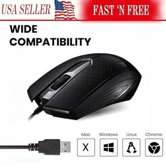 HP 320M Halley USB Optical Mouse Scroll Black DIB L96910-001