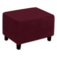 thumbnail image 2 of Reposapiés suave Sunnimix Funda protectora Estirable Vino rojo, 2 of 7