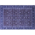 thumbnail image 1 of Ahgly Company Indoor Rectangle Oriental Blue Traditional Area Rugs, 2' x 3', 1 of 4