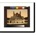 thumbnail image 2 of Historic Framed Print, The Trocadero Exposition Universal 1900 Paris France, 17-7/8" x 21-7/8", 2 of 9