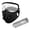 Black, variant on Reusable Carbon Filter Dust Mask with Adjustable Goggles, 5-Layer Filter, Adjustable, with Removable Face Mask