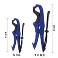 thumbnail image 3 of Fish Controller 6 pulgadas Lip Grip Holder Abrazadera Pesca Pinza Herramientas Azul JShteea Para Estrenar, 3 of 8