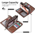 thumbnail image 2 of Crossbody Leather Magnetic Wallet Case Compatible Samsung Galaxy S23 Ultra/s23 Plus/s23 With Card Holder, 2 of 5