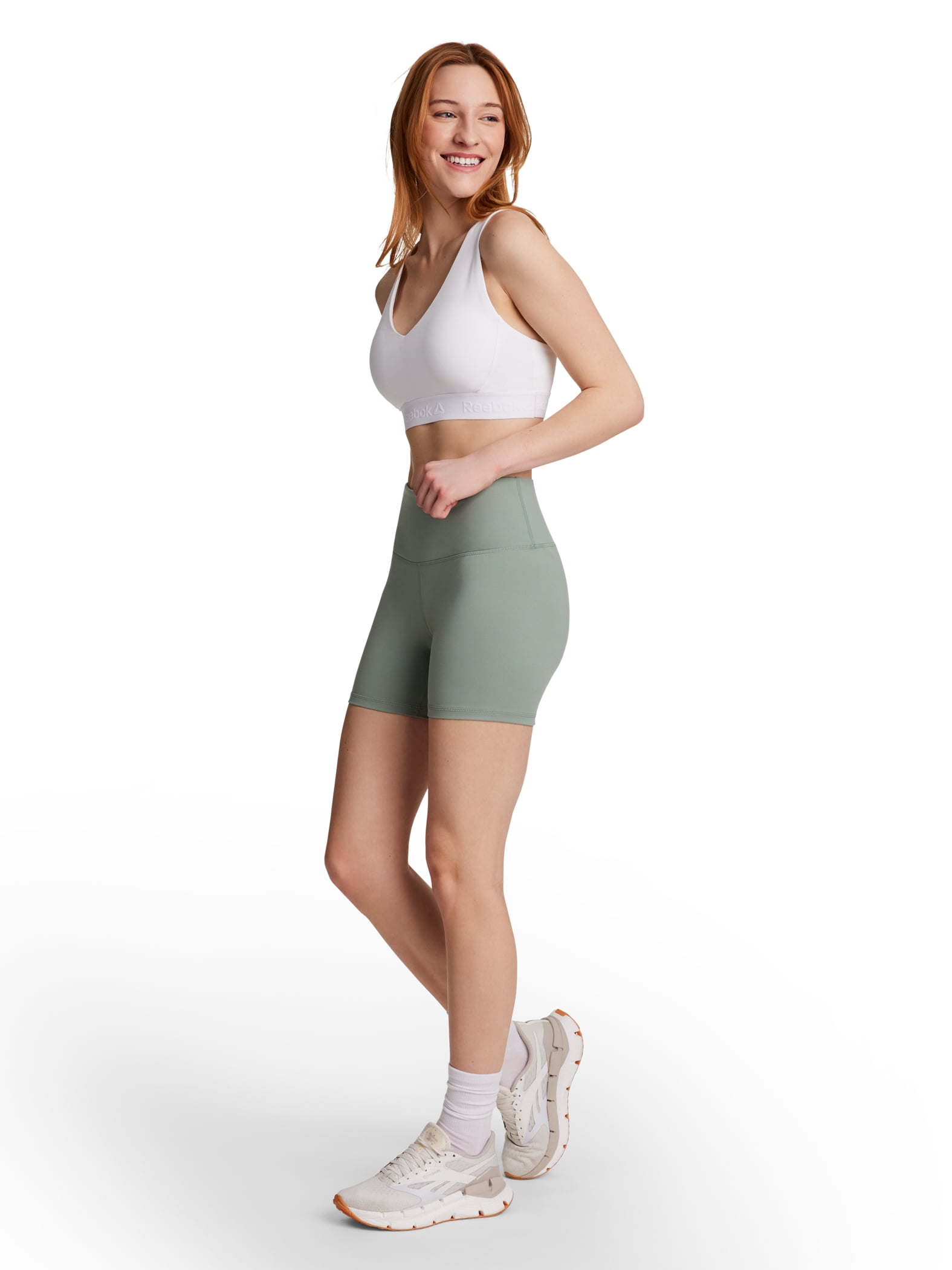 Reebok Women's Everyday High Rise Bike Short, 5" Inseam, Sizes XS-XXXL
