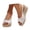 Silver, variant on Platform Wedge Sandals for Women 2026 Summer Trendy Espadrille Peep Toe Slingback Beach Sandals