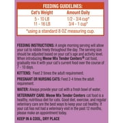 Meow Mix Tender Centers Dry Cat Food with Basted Bites, Chicken & Tuna Flavors, 14.2 lb Bag