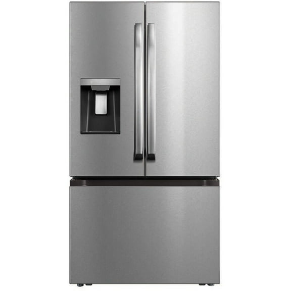 Midea MRF29D3AST 3 Drawers French Door Refrigerator, 36.10" x 38.50" x 73.60"