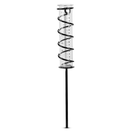 

Garden Rain Measure Gauge Outdoor Rainwater Measurement Instrument with Stake Lawn Yard Decorative Measurer 17-Scale