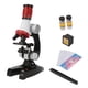 thumbnail image 2 of Juguetes de Microscopio Trinocular Compuesto para Niños Estudiantes Niños Principiantes Accesorios Biológicos Educativos Kits de Microscopio de Mano con Diapositivas para Anggrek Otros, 2 of 8