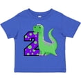thumbnail image 3 of Inktastic 2nd Birthday Dinosaur Boys Toddler T-Shirt, 3 of 5