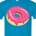 thumbnail image 4 of Inktastic Pink Donut with Sprinkles T-Shirt, 4 of 5