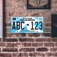 thumbnail image 3 of Placa Metal Vintage Pintura Hierro Rectangular Arte La Pared 30x15cm, 3 of 9