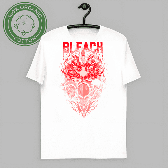 RARE Bleach Graphic Tee T-shirt for Men Anime shirt Gift for him Ichigo Manga Crew ne-TH56025