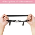 thumbnail image 3 of LAICAIW 2 Pcs Jarretière de Cuisse Ajustable, Jarretières à Jambe en Forme d'Étoile avec Pinces Antidérapantes pour Femmes, 3 of 7
