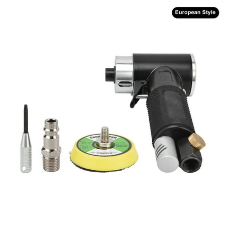 

2in Air Sander Kit Concentric Elbow Mini Pneumatic Polisher Grinder 12000rpm 0.60.8MPA YC2615European Style
