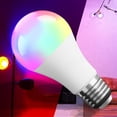 thumbnail image 3 of Bombilla inteligente 10W E27 RGB regulable compatible con IOS/Android (bombilla 10W), 3 of 6