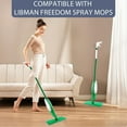 thumbnail image 4 of wileqep 6 Pack Upgraded Spray Mop Refills for Libman Freedom Spray Mop, Washable Microfiber Spray Mop Replacement Head, Reusable Wet Floor Cleaning Mop Pads, 4 of 7