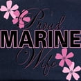 thumbnail image 2 of CafePress - Proud Marine Wife Cap - Adjustable 100% Brushed Unisex Casual Cotton Baseball Cap, Beige, 1, 2 of 2