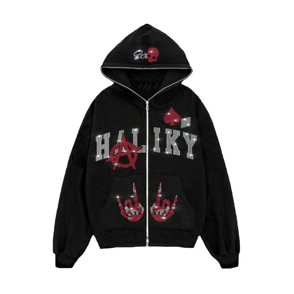 Mens Skeleton Hoodie