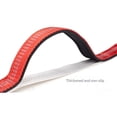 thumbnail image 4 of Tuff Mutt Laisse Mains Libres pour Chien pour Marche Course Randonnée, Laisse de Taille avec Élastique, Ceinture Réglable, Design Réfléchissant à Double Poignée pour Grands et Moyens Chiens Rouge (avec Mousse), 4 of 5