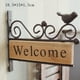 thumbnail image 4 of Letrero de bienvenida para puerta dentera, letrero de decoración de bienvenida de , colgador de puerta de licencia rústica para perfecl cartel de bienvenida, 4 of 8