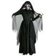 thumbnail image 5 of Plus Size Lady in Black Ghost Costume, 5 of 5