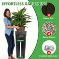 thumbnail image 3 of 2 Pack Plant Risers for Inside Pots, 11-17" Adjustable Height Plant Risers with Drainage Holes, Rise Planter Filler Risers for Tall Flower Pots and Large Plant Pots, 6" 8" 10" Base or Top, 3 of 6