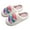 Purple, variant on Women's Winter Warm Fleece Lined House Slippers Comfortable Non Slip Fashion Embroidery Print Fuzzy Slippers White Size 6
