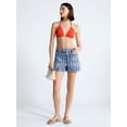 thumbnail image 2 of Free Assembly Women's Scalloped Textured Triangle Bikini Top, Sizes XS-XL, 2 of 5