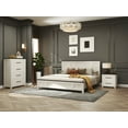 thumbnail image 3 of Roundhill Furniture Realynn 5-Pc Bedroom Set, King Panel Bed, Dresser, Mirror, Chest, Nightstand, 3 of 18