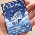 thumbnail image 4 of Aodebiao 1Pc Mini Pocket Hug Turtle,You're Turtley Awesome Inspirational Gift with Card, Note Cards Greeting Card Mini Sea Turtle Figure Pocket Hug Gift for Friends and Family,Cards and Card Stock, 4 of 5