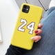 thumbnail image 1 of Étuis de téléphone en silicone Lucky Basketball Clothing Number, iPhone 13, 12, 11, Pro, Max, Poly, X, XS, MAX, 7, 8, 6S, Plus, SE, dehors Cover, 2020 qiuyongming unisex, 1 of 2