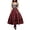 Red, variant on Novelty Halloween Dress for Women Day of Dead for Women 1950s Vintage Swing Dress for Women