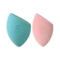 thumbnail image 3 of Real Techniques Miracle Mattifying Makeup Sponge Duo, for Powder & Foundation, Multi Color, 2 Count, 3 of 19