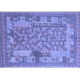 thumbnail image 1 of Ahgly Company Indoor Rectangle Oriental Blue Traditional Area Rugs, 6' x 9', 1 of 4