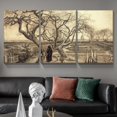 thumbnail image 3 of Van Gogh Canvas Wall Art Decor 3 Panels 12x16 Inch Vintage Oil Painting Artwork Reproduction Picture Prints Gallery Wrapped Triptych Room Decoration, 3 of 6