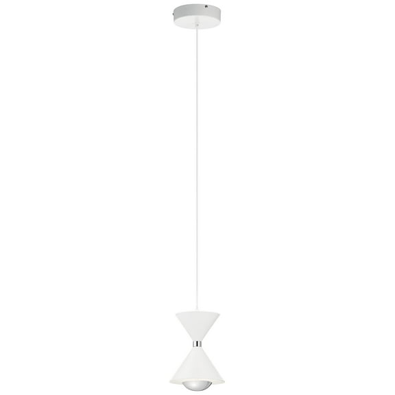 Kichler Elan Kordan 6 1/4" Wide Matte White LED Mini Pendant