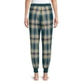 thumbnail image 3 of Secret Treasures Women's Plaid Flannel Joggers, 3 of 5