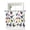 Multicolor, variant on Butterfly Print Sheer Kitchen Tier Curtains 24 Inch length, Rod Pocket Half Curtains Short Drapes, Modern Colorful Light Filtering Chiffon Small Window Treatments 2 Panels 27.5"W x 24"L