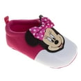 thumbnail image 6 of Disney Minnie Mouse Baby Shoes. (Infant Toddler), Fuchsia, Size: 4, 6 of 8