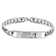 thumbnail image 2 of Pulsera de cadena de eslabones para hombre, joyería de hip hop, pulsera de eslabones duradera de acero inoxidable argén, 2 of 9
