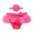 Hot Pink, variant on Wancir Infant Baby Girl's Bowknot Ruffle Bloomer Diaper Covers + Headband Set Newborn Photo Prop Outfits
