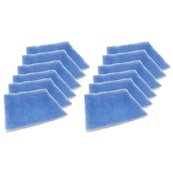 Nispira Replacement Polyester Filters Compatible with BetterVent Indoor Lint Dryer Vent, A pack of 12 Filters