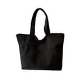 thumbnail image 2 of Bolso de pana de gran capacidad – Bolso de hombro con estilo | Bolsillo con cremallera, asas resistentes, ligero para uso diario | Multicolor | 17,7x12,6 in, 2 of 6