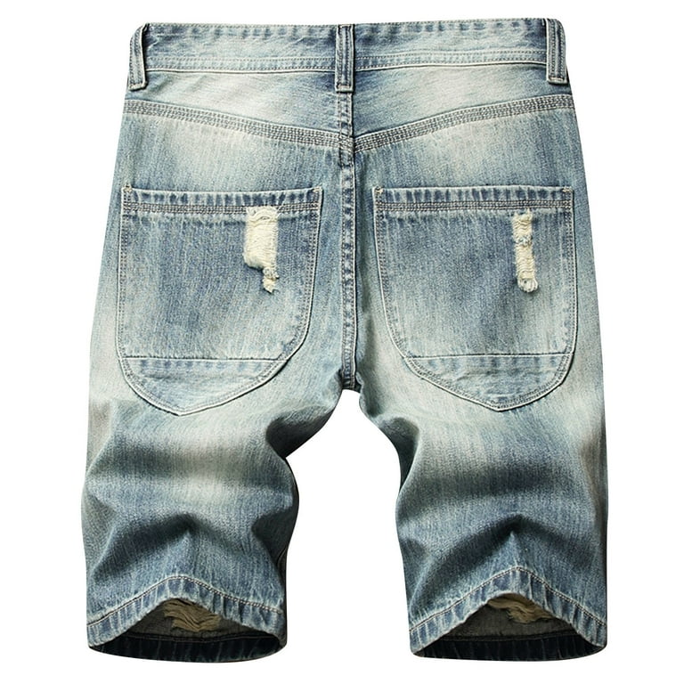 Buckle mens jean on sale shorts